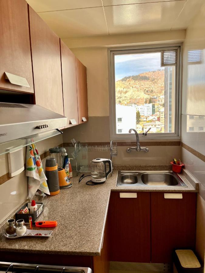 Апартаменти Moderno Y Comodo Apartamento Con La Mejor Ubicacion En Sopocachi Ла-Пас Екстер'єр фото